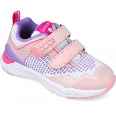 Deportivas para chica Biomecanics 252270 Biorunner BLANCO_ROSA_B113