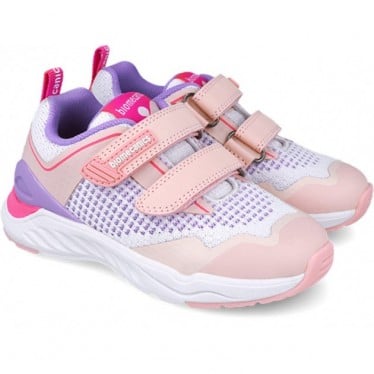 Deportivas para chica Biomecanics 252270 Biorunner BLANCO_ROSA_B113