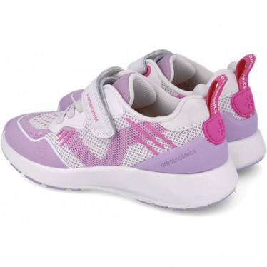 Deportiva para chica Biomecanics 252276 Rejilla Biotech BLANCO_LILA_B661