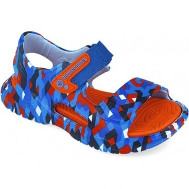 Sandalias para chico Biomecanics 252295 Bioacqua Estampado AZUL_ELECTRICO_A090
