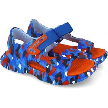 Sandalias para chico Biomecanics 252295 Bioacqua Estampado AZUL_ELECTRICO_A090