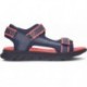 Sandalia para chico GEOX J45F1B J Sandal Airadyum NAVY_RED