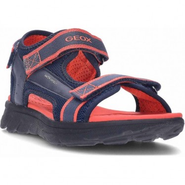 Sandalia para chico GEOX J45F1B J Sandal Airadyum NAVY_RED
