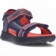 Sandalia para chico GEOX J45F1B J Sandal Airadyum NAVY_RED