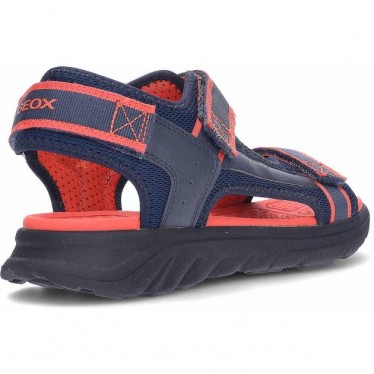 Sandalia para chico GEOX J45F1B J Sandal Airadyum NAVY_RED