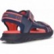 Sandalia para chico GEOX J45F1B J Sandal Airadyum NAVY_RED