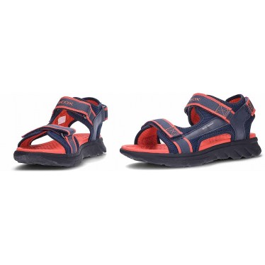 Sandalia para chico GEOX J45F1B J Sandal Airadyum NAVY_RED