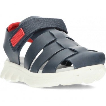 Sandalia para chico GEOX J55F1D J Sandal Airadyum NAVY_RED