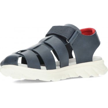 Sandalia para chico GEOX J55F1D J Sandal Airadyum NAVY_RED