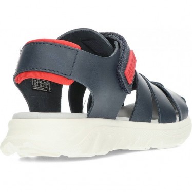 Sandalia para chico GEOX J55F1D J Sandal Airadyum NAVY_RED
