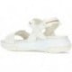 SANDALIAS DE GEOX D35TBB WHITE
