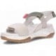 SANDALIAS DE GEOX D35TBB TAUPE_SAGE