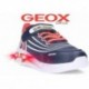 Deportivas con luz GEOX J55DZB Super Mario J Assister NAVY_RED