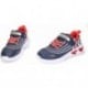 Deportivas con luz GEOX J55DZB Super Mario J Assister NAVY_RED