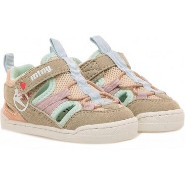 Sandalia barefoot para niña MTNG Free Baby 48908 LIGHT_GREY