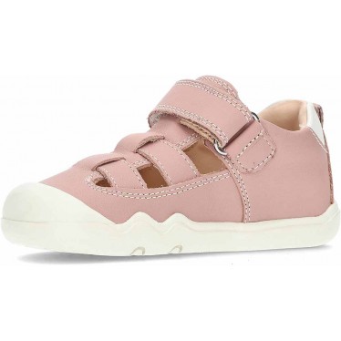 Zapatillas barefoot para niña GEOX Steppieup B5563A ROSE