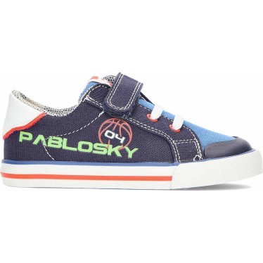 Zapatillas para niño barefoot PABLOSKY 980220 MARINO