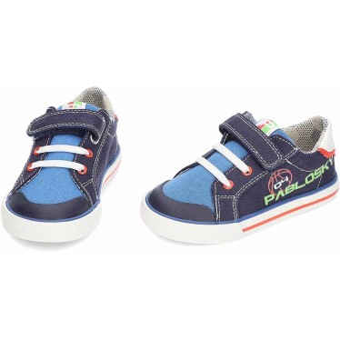 Zapatillas para niño barefoot PABLOSKY 980220 MARINO