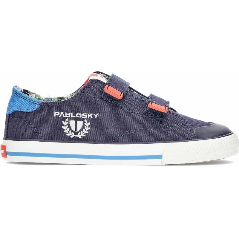 Zapatillas barefoot de lona PABLOSKY 980920 MARINO