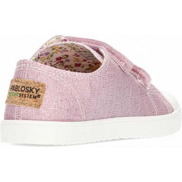 Zapatillas respetuosas para niñas PABLOSKY 980070 PINK