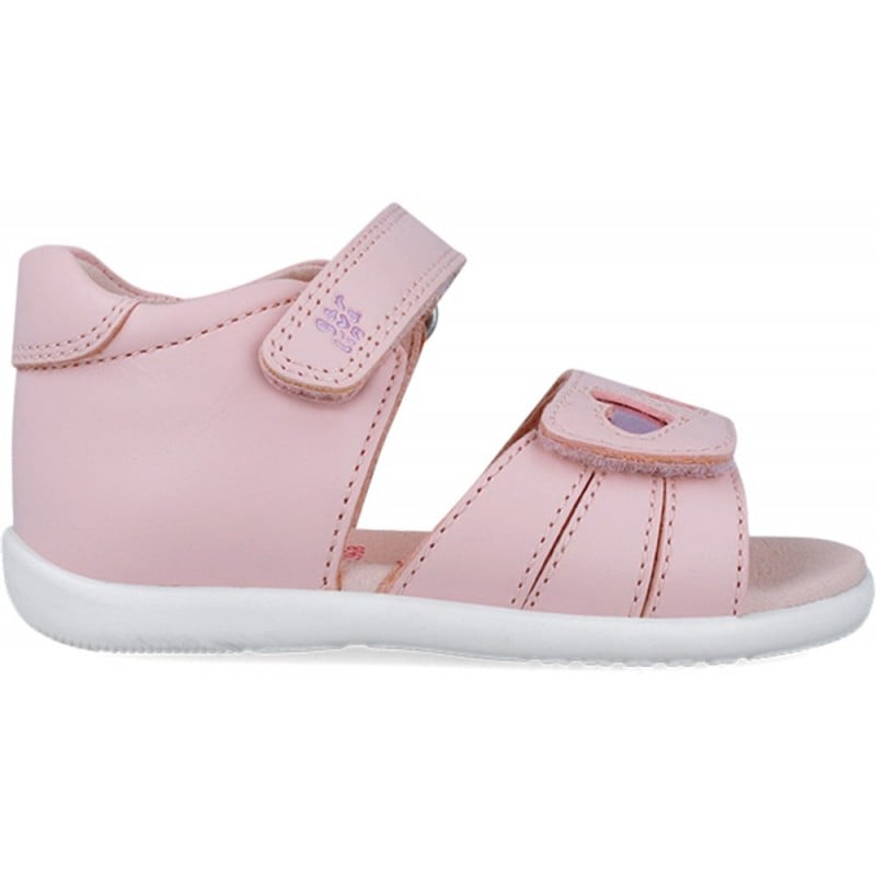 Sandalias para chica Garvalin 252302 Basic Corazones ROSA_A032