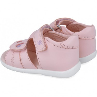 Sandalias para chica Garvalin 252302 Basic Corazones ROSA_A032