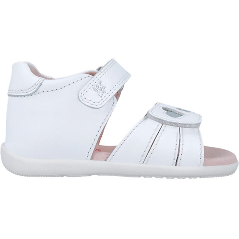 Sandalias para chica Garvalin 252302 Basic Corazones BLANCO_B050