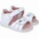 Sandalias para chica Garvalin 252302 Basic Corazones BLANCO_B050