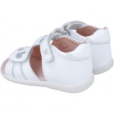 Sandalias para chica Garvalin 252302 Basic Corazones BLANCO_B050
