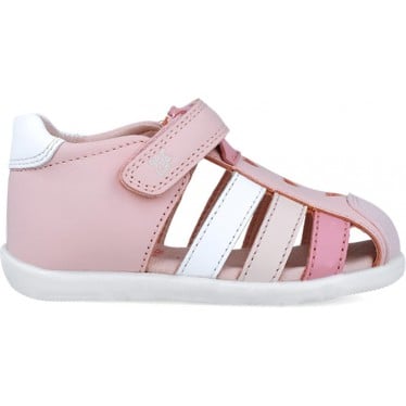 Sandalias para chica Garvalin 252303 Basic Corazones ROSA_A032