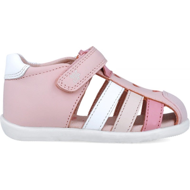 Sandalias para chica Garvalin 252303 Basic Corazones ROSA_A032