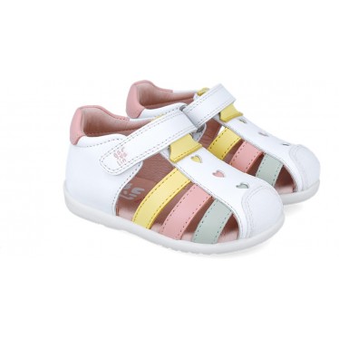 Sandalias para chica Garvalin 252303 Basic Corazones MULTICOLOR_B176