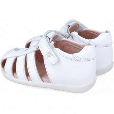 Sandalias para chica Garvalin 252303 Basic Corazones BLANCO_C050