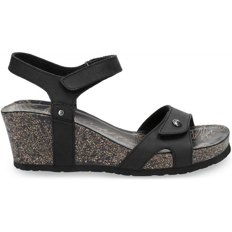 SANDALIAS DE PANAMA JACK JULIABASICS BLACK