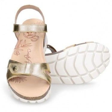 Sandalias Panama Jack Sulia Shine GOLD_B3