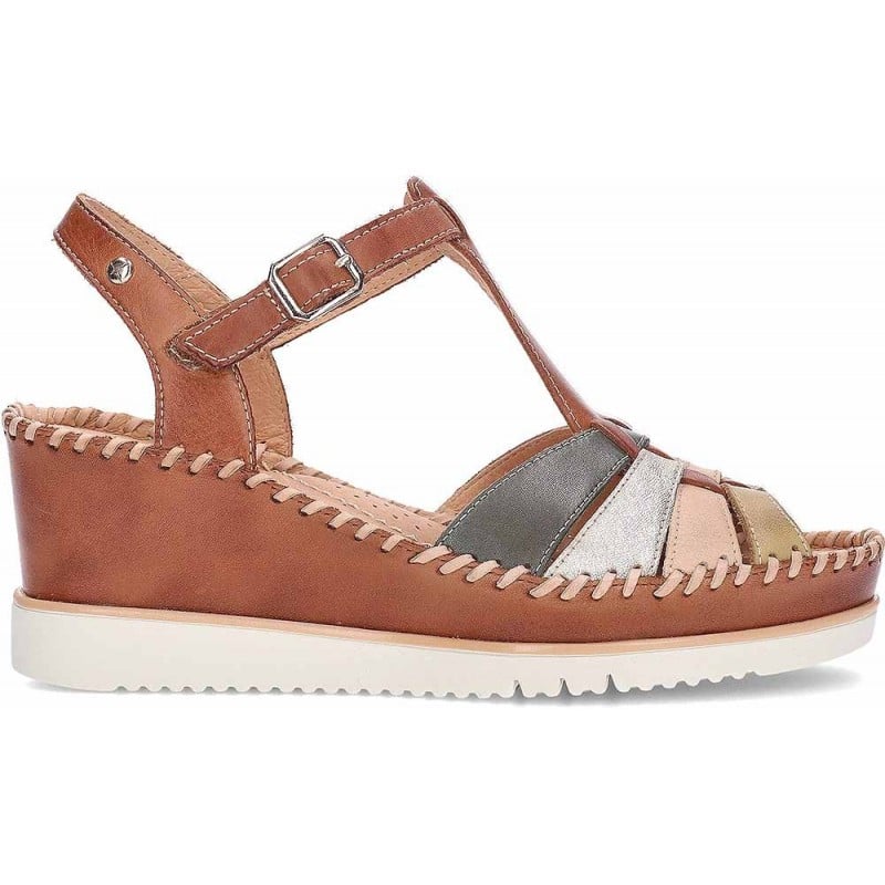 Sandalias para mujer Pikolinos W3Z-1836C1 Aguadulce BRANDY