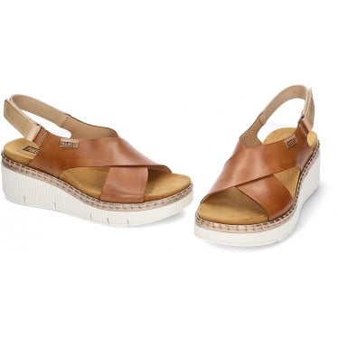 Sandalias para mujer PIKOLINOS Gomera W0K-0606C1 BRANDY