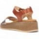 Sandalias PIKOLINOS Alzira W9D-1527C1 BRANDY