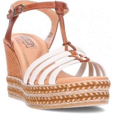 Sandalia con cuña alta PIKOLINOS Ronda W7W-1833C1 NATA