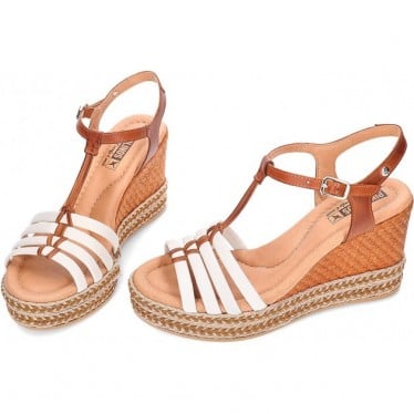 Sandalia con cuña alta PIKOLINOS Ronda W7W-1833C1 NATA