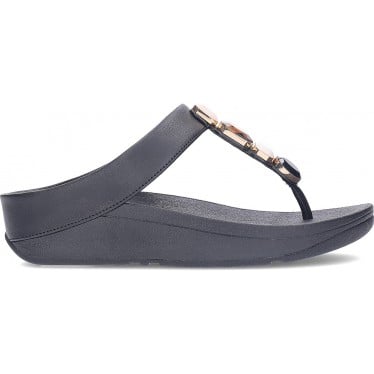 Sandalias mujer FITFLOP Fino Multi-Stone IU9 ALL_BLACK
