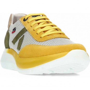 Zapatillas deportivas para hombre Callaghan Luxe 61202 Algoritmo AMARILLO
