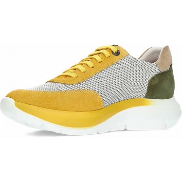 Zapatillas deportivas para hombre Callaghan Luxe 61202 Algoritmo AMARILLO
