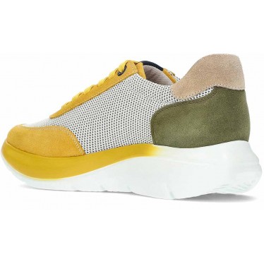 Zapatillas deportivas para hombre Callaghan Luxe 61202 Algoritmo AMARILLO