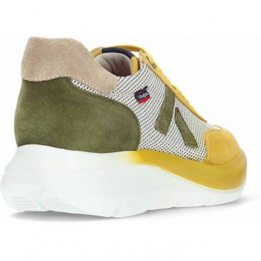 Zapatillas deportivas para hombre Callaghan Luxe 61202 Algoritmo AMARILLO