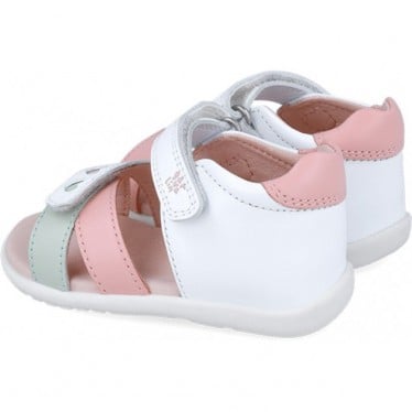 Sandalias para chica Garvalin 252304 Basic Corazones BLANCO_CIPRIA_B817