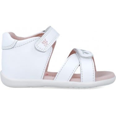 Sandalias para chica Garvalin 252304 Basic Corazones BLANCO_C050