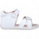 Sandalias para chica Garvalin 252304 Basic Corazones BLANCO_C050
