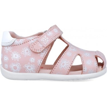 Sandalias para chica Garvalin 252305 Basic Estampado Flores ROSA_A032