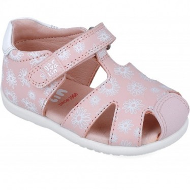 Sandalias para chica Garvalin 252305 Basic Estampado Flores ROSA_A032